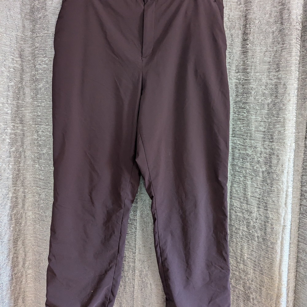 Uniqlo Heattech XL Purple Snow Pants Warm Lined